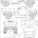 ZIS-MMZ-585 blueprint