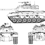 M47 Patton blueprint