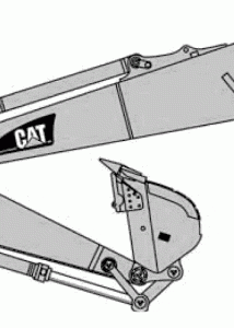 Caterpillar 385c blueprint