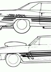 Chevrolet Nova blueprint