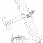 Albatros D.XII blueprint