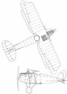 Albatros D.XII blueprint