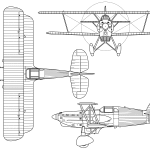 Avia B-534 blueprint