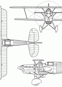 Avia B-534 blueprint