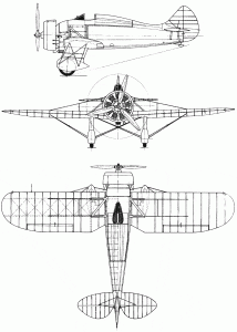 Breda Ba.27 blueprint