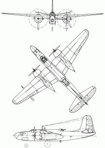 A-20 Havoc blueprint