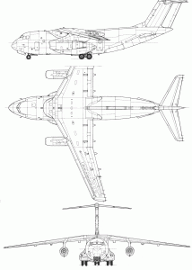 Kawasaki C-1 blueprint