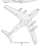 Lockheed C-141 Starlifter blueprint