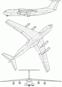 Lockheed C-141 Starlifter blueprint