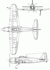 A7M Reppū blueprint