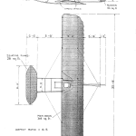 Wright Glider blueprint