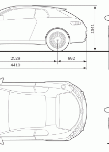 Alfa Romeo Brera blueprint