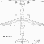 Antonov An-74 300 blueprint