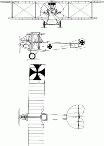 Aviatik C.I blueprint