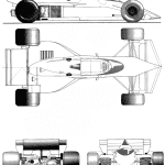 Brabham BT52 blueprint