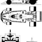 Brabham BT44 blueprint