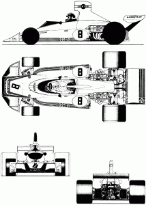 Brabham BT44 blueprint