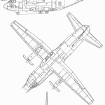 Alenia C-27J Spartan blueprint