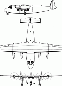 Handley Page Marathon blueprint