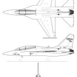 T-50 Golden Eagle blueprint