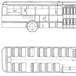 LiAZ 677В blueprint