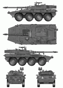 B1 Centauro blueprint