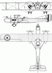 Caudron R.11 blueprint