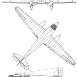 de Havilland Dragon Rapide blueprint