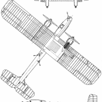 Handley Page Heyford blueprint