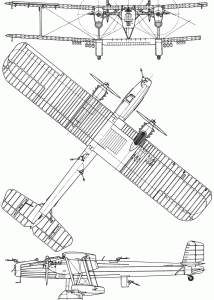 Handley Page Heyford blueprint