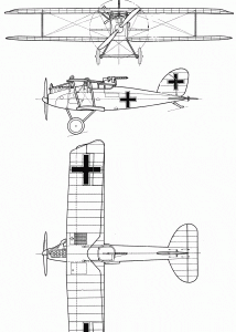 Halberstadt CL.II blueprint