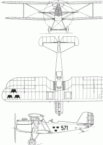 Heinkel HD 36 blueprint