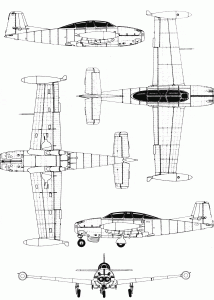 Hispano HA-200 blueprint