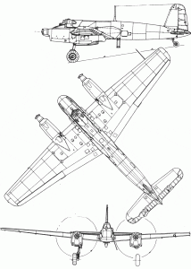 Henschel Hs 129 blueprint