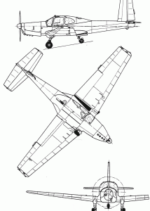 Orličan L-40 Meta Sokol blueprint