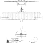 Pfalz D.XV blueprint