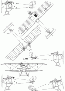 Pfalz D.III blueprint