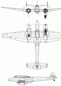 Potez 637 blueprint