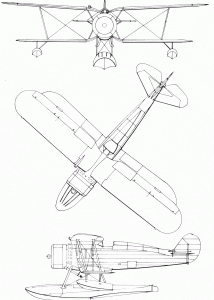 IMAM Ro.44 blueprint