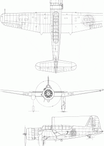 Saab 17 blueprint