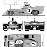 Alfa Romeo 33TT12 blueprint