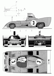 Alfa Romeo 33TT12 blueprint