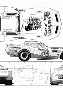 Greenwood Corvette blueprint