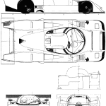 Lancia LC2 blueprint
