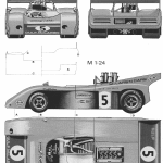 McLaren M20 blueprint