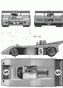 McLaren M20 blueprint