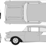 Chevrolet 150 blueprint