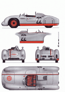 Tatra 602 blueprint