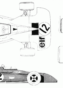 Tyrrell 003 blueprint