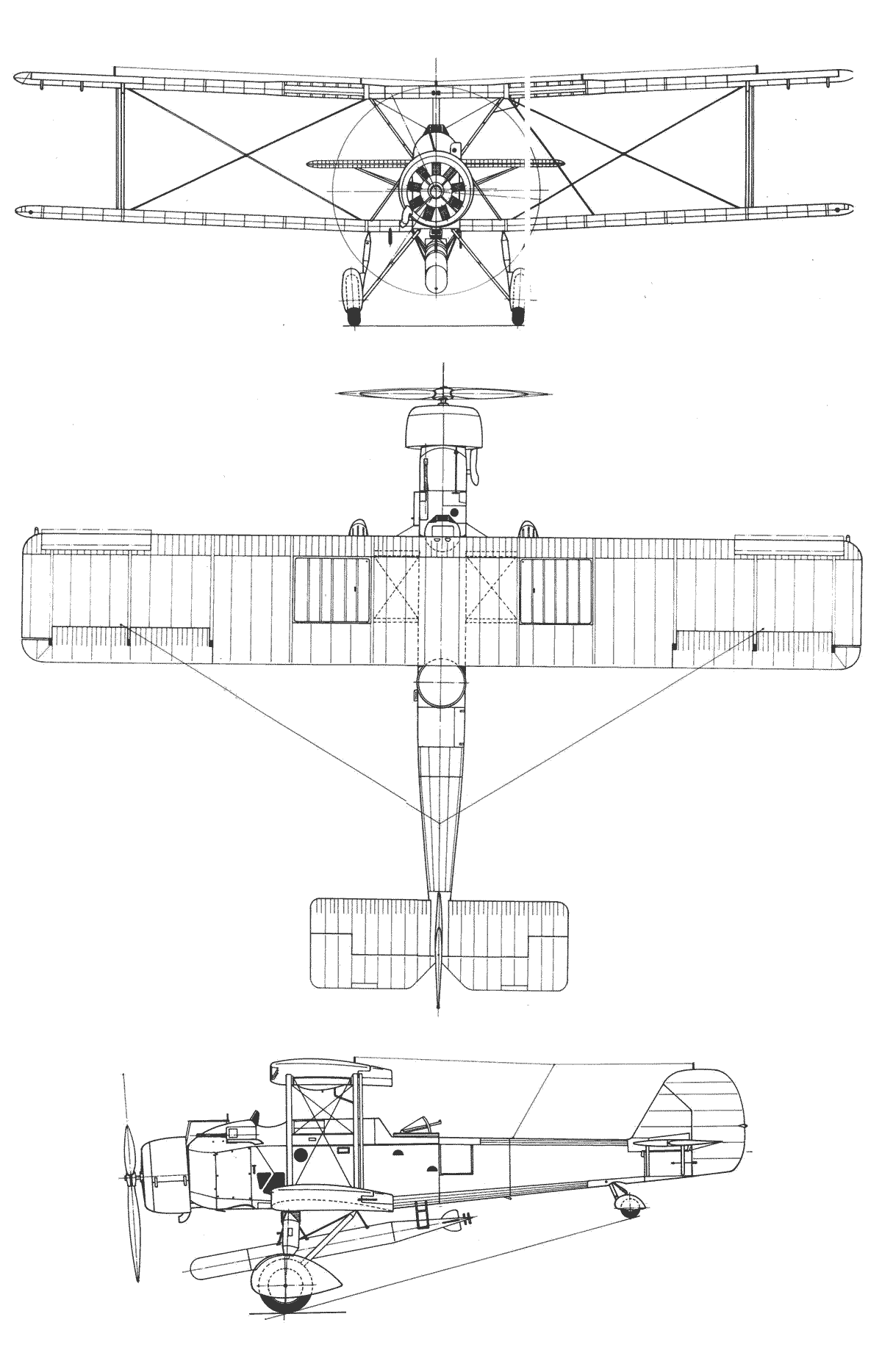 Vickers Vildebeest blueprint